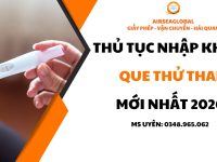 thu tuc nhap khau que thu thai