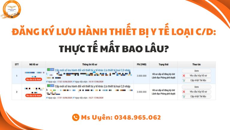 THU TUC DANG KY LUU HANH TBYT, THOI GIAN DANG KY LUU HANH TBYT, THOI GIAN DANG KY CONG BO C, CONG BO C LAM MAT BAO LAU