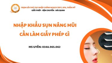 nhap khau sun nang mui can giay phep gi