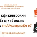 DIEU KIEN KINH DOANH THIET BI Y TE ONLINE TREN SAN THUONG MAI DIEN TU
