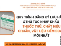 THUOC THU, CHAT HIEU CHUAN, VAT LIEU KIEM SOAT