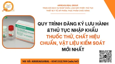 THUOC THU, CHAT HIEU CHUAN, VAT LIEU KIEM SOAT