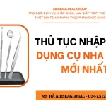 THU TUC NHAP KHAU DUNG CU NHA KHOA
