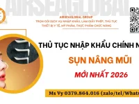 THU TUC NHAP KHAU CHINH NGACH SUN NANG MUI MOI NHAT 2026