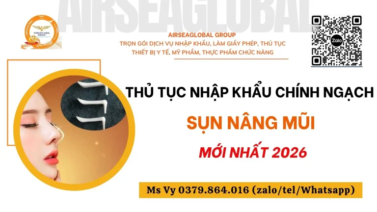 THU TUC NHAP KHAU CHINH NGACH SUN NANG MUI MOI NHAT 2026