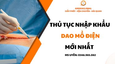 thu tuc nhap khau dao mo dien