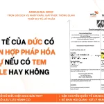 Giấy tờ Đức có được miễn hợp pháp hóa lãnh sự nếu có Apostille?