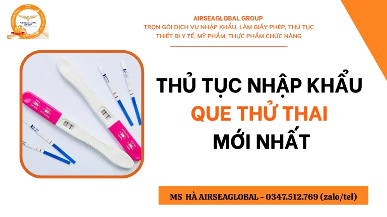 Que thử thai (Que thử xét nghiệm định tính hCG)