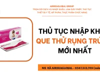 Que thử rụng trứng (que thử xét nghiệm định tính LH)