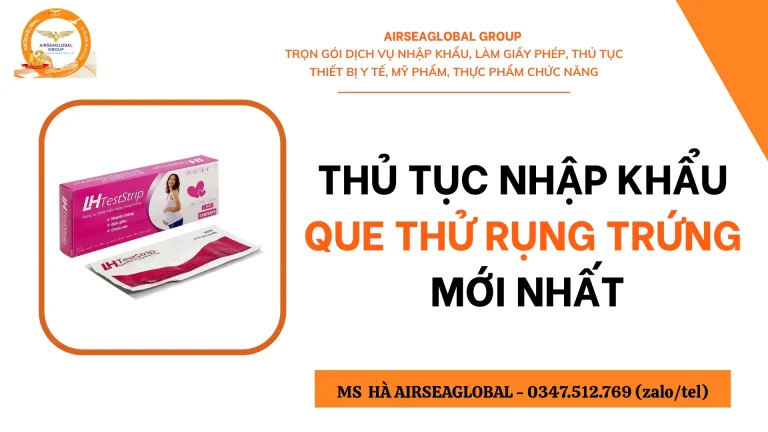 Que thử rụng trứng (que thử xét nghiệm định tính LH)