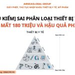 Sai phân loại thiết bị y tế bị phạt bao nhiêu