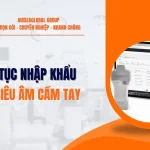 THỦ TỤC NHẬP KHẨU MÁY SIÊU ÂM CẦM TAY